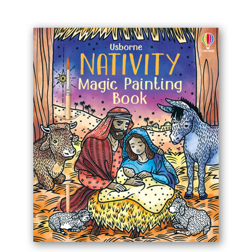 Nativity Magic Painting Book