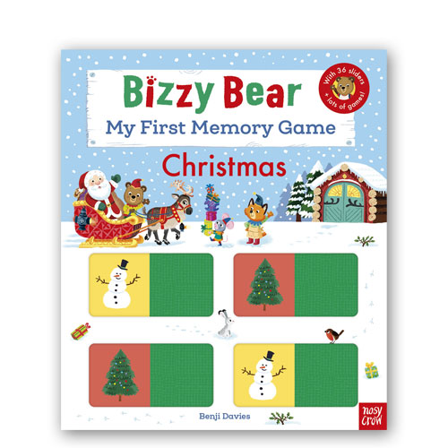 Bizzy Bear : My First Memory Game Book : Christmas