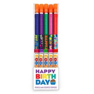 Happy Birthday Scented Pencils | areamercantile